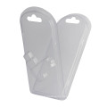 Plastic Clear USB Flash Drive Clamshell Packaging Double Blister